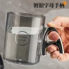 Wholesale large-capacity toothbrush cups, household mouthwash cups with handles and a high-end feel, simple plastic transparent brushing cups, water cups Application Scenario